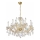 Kolarz 3149.88+4.3.KoT - Kristallen hanglamp aan een ketting MARIA LOUISE 12xE14/40W/230V 24K goud