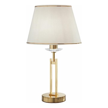 Kolarz 330.71.8C - Kristallen tafellamp IMPERIAL 1xE27/60W/230V goud/beige