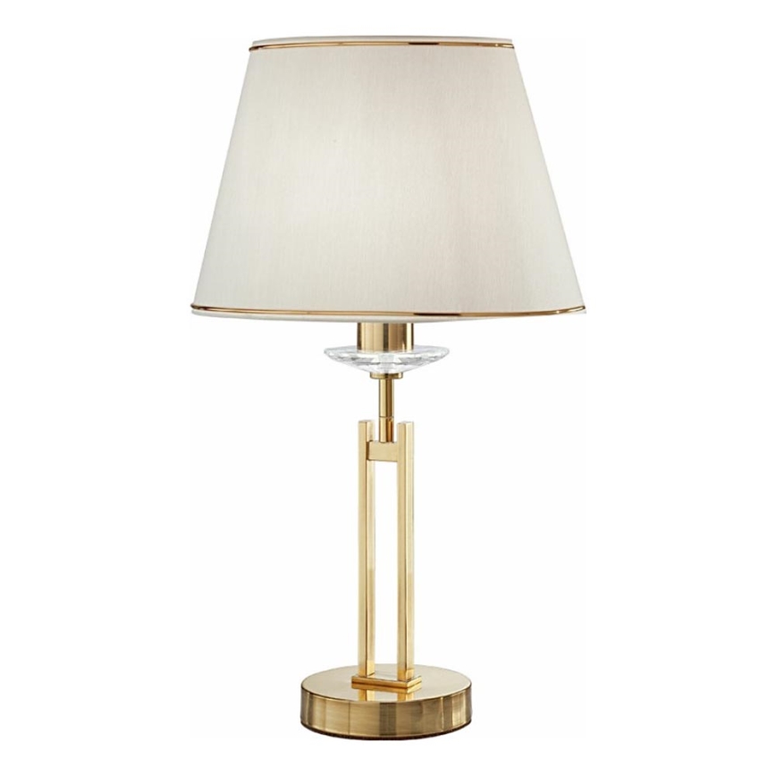 Kolarz 330.71.8C - Kristallen tafellamp IMPERIAL 1xE27/60W/230V goud/beige