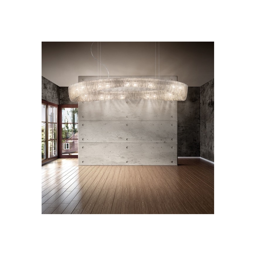 Kolarz 5324.32050 - Hanglamp aan een koord CLOUD 20xG9/40W/230V