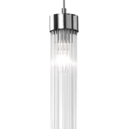 Kolarz 6009.30151 - Hanglamp aan een koord RAGGIO 1xE14/25W/230V zilver