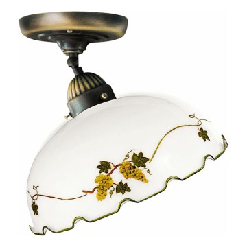 Kolarz 731.10.111 - Plafonnier NONNA 1xE27/75W/230V Ø 30 cm bordeaux