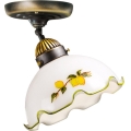 Kolarz 731.10.116 - Plafonnier NONNA 1xE27/75W/230V Ø 20 cm, motif citrons