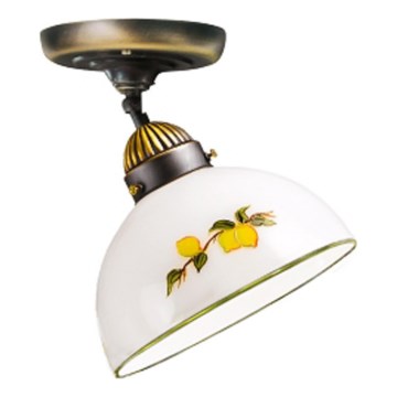 Kolarz 731.10.126 - Bevestigde hanglamp NONNA 1xE27/75W/230V diameter 20 cm citroenen