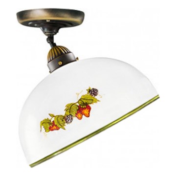 Kolarz 731.10.136 - Bevestigde hanglamp NONNA 1xE27/75W/230V diameter 30 cm druiven/aardbeien