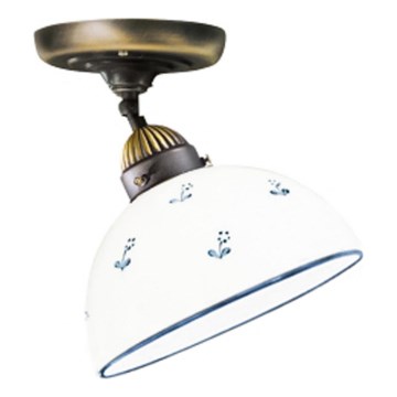 Kolarz 731.10.16 - Bevestigde hanglamp NONNA 1xE27/75W/230V diameter 20 cm blauw