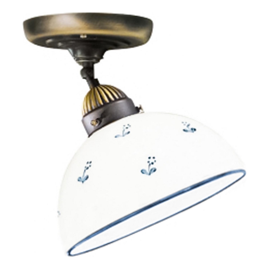 Kolarz 731.10.16 - Bevestigde hanglamp NONNA 1xE27/75W/230V diameter 20 cm blauw