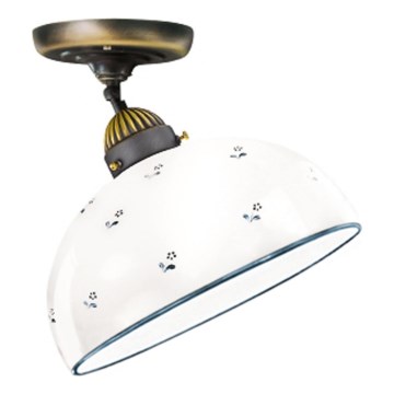 Kolarz 731.10.24 - Bevestigde hanglamp NONNA 1xE27/75W/230V diameter 30 cm blauw