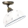 Kolarz 731.10.24 - Bevestigde hanglamp NONNA 1xE27/75W/230V diameter 30 cm blauw