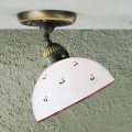 Kolarz 731.10.68 - Bevestigde hanglamp NONNA 1xE27/75W/230V diameter 30 cm rood
