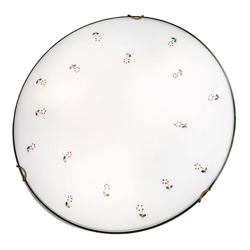 Kolarz 731.13.4.70 - Plafondlamp NONNA 3xE27/60W/230V diameter 50 cm groen