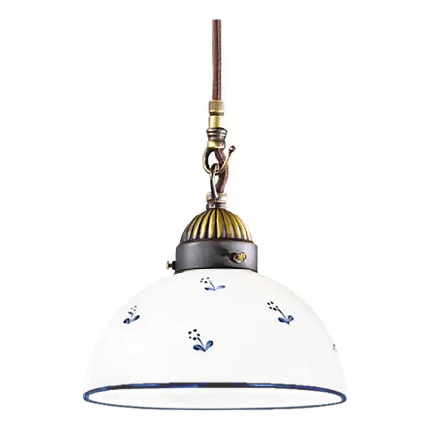 Kolarz 731.30.16 - Hanglamp aan een koord NONNA 1xE27/75W/230V diameter 20 cm blauw