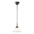 Kolarz 731.30.20 - Suspension filaire NONNA 1xE27/75W/230V d. 20 cm vert