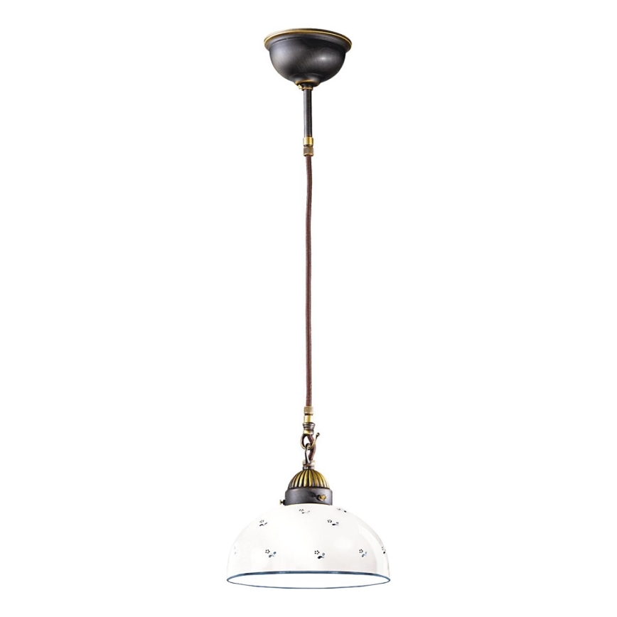 Kolarz 731.30.24 - Hanglamp aan een koord NONNA 1xE27/75W/230V diameter 30 cm blauw