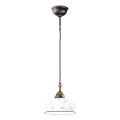 Kolarz 731.30.24 - Suspension filaire NONNA 1xE27/75W/230V d. 30 cm bleu