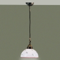 Kolarz 731.30.69 - Hanglamp aan een koord NONNA 1xE27/75W/230V diameter 20 cm rood