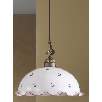 Kolarz 731.30.71 - Hanglamp aan koord NONNA 1xE27/75W/230V rood