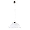 Kolarz 731.30.74 - Suspension sur câble NONNA 1xE27/75W/230V blanche