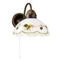 Kolarz 731.61.110 - Wandlamp NONNA 1xE27/75W/230V bordeaux