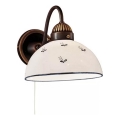 Kolarz 731.61.16 - Wandlamp NONNA 1xE27/75W/230V blauw