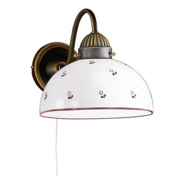 Kolarz 731.61.69 - Wandlamp NONNA 1xE27/75W/230V rood
