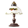 Kolarz 731.73.113 - Lampe de table NONNA 1xE14/60W/230V bordeaux/fraise