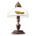 Kolarz 731.73.121 - Lampe de table NONNA 1xE27/75W/230V bordeaux/fraise