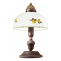 Kolarz 731.73.126 - Lampe de table NONNA 1xE14/60W/230V citrons
