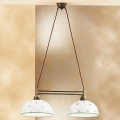 Kolarz 731.82.27 - Hanglamp aan een koord NONNA 2xE27/75W/230V groen