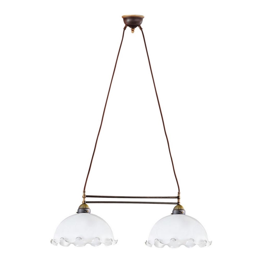 Kolarz 731.82.74 - Hanglamp NONNA 2x E27/75W/230