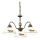 Kolarz 731.83.121 - Hanglamp aan een ketting NONNA 3xE27/75W/230V druiven/aardbeien