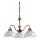 Kolarz 731.83.20 - Hanglamp aan een ketting NONNA 3xE27/75W/230V groen