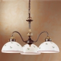 Kolarz 731.83.69 - Hanglamp aan een ketting NONNA 3xE27/75W/230V rood