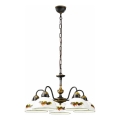 Kolarz 731.85.121 - Suspension chaîne NONNA 5xE27/75W/230V raisins/fraises