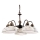 Kolarz 731.85.16 - Hanglamp aan een ketting NONNA 5xE27/75W/230V blauw