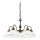 Kolarz 731.85.20 - Hanglamp aan een ketting NONNA 5xE27/75W/230V groen