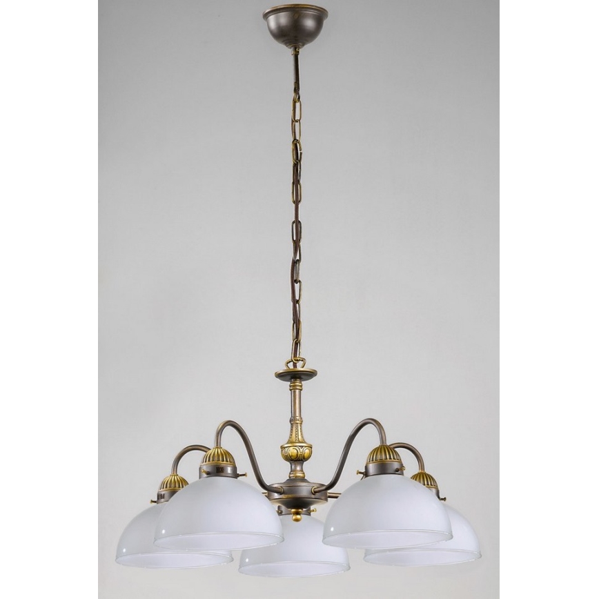 Kolarz 731.85.53 - Lustre sur chaîne NONNA 5xE27/75W/230V