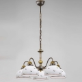 Kolarz 731.85.69 - Hanglamp aan een ketting NONNA 5xE27/75W/230V rood