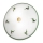 Kolarz 731.U12.4.100 - Plafondlamp NONNA 2xE14/60W/230V Ø 32 cm groen/messing