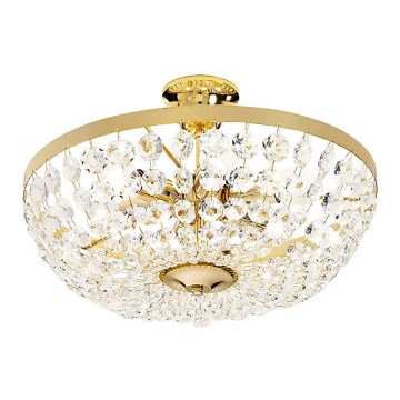 Kolarz 960.16K.3 - Kristallen Hanglamp aan een paal VALERIE 6xE14/40W/230V 24K goud