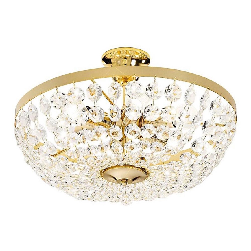 Kolarz 960.16K.3 - Lustre sur barre en cristal VALERIE 6xE14/40W/230V 24K doré