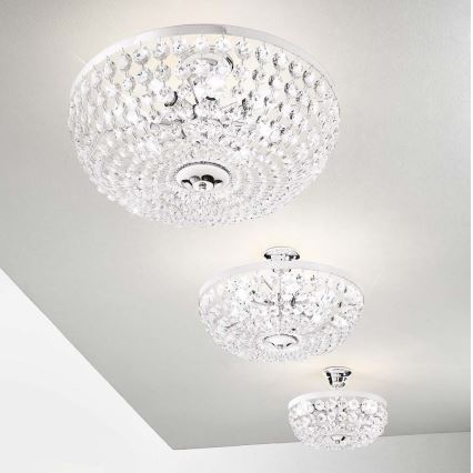 Kolarz 960.16K.5 -Kristallen Hanglamp aan een paal VALERIE 6xE14/40W/230V