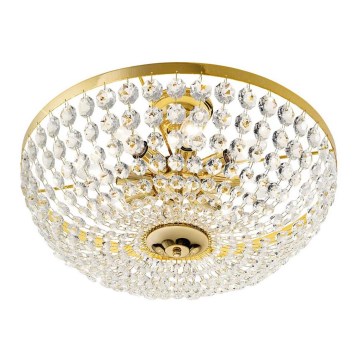 Kolarz 960.18K.3 - Lustre en cristal sur barre VALERIE 8xE14/40W/230V 24K doré