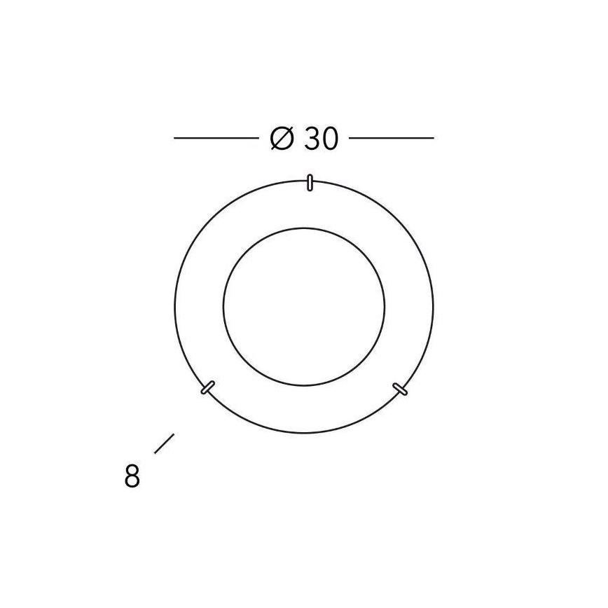 Kolarz A1306.11.5 - Plafondlamp MOON 1x E27 / 60W / 230V