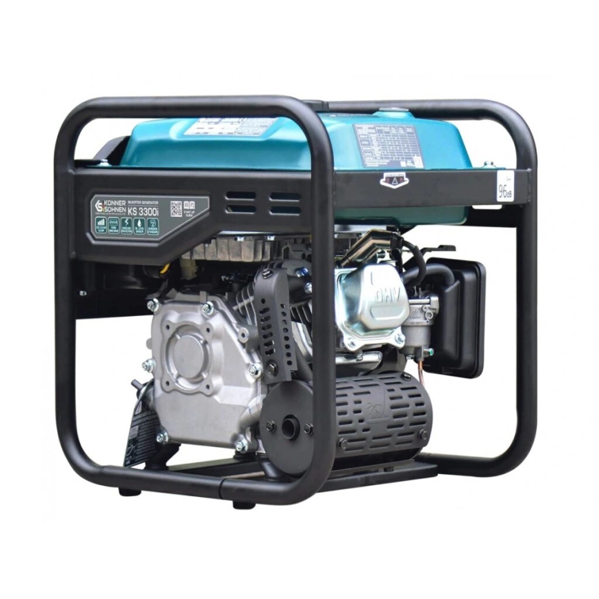 Könner & Söhnen 12111 - Générateur électrique à onduleur KS 3300i 3300W