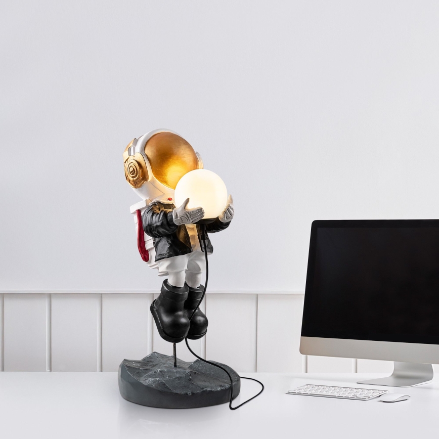 Koperen kinderlamp ASTRONAUT 1xE14/40W/230V