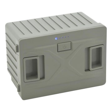 Krachtige Li-ionbatterij voor autokoelbox met oplader, 11,1 V, 15600 mAh