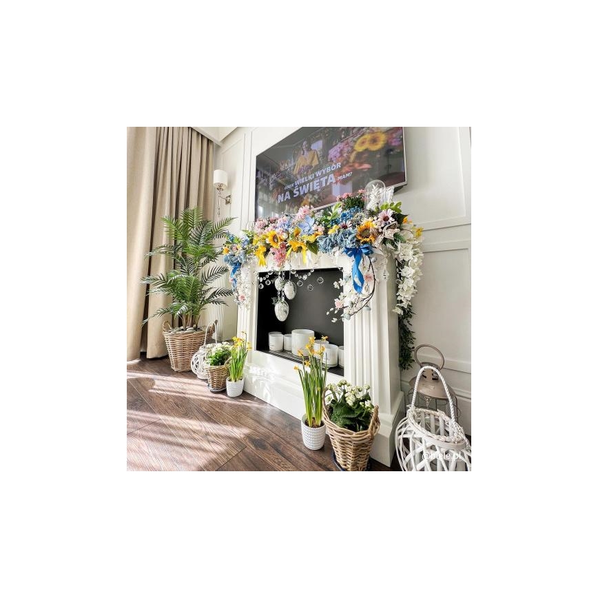 Kratki - BIO-open haard 97,9x115 cm 3kW wit