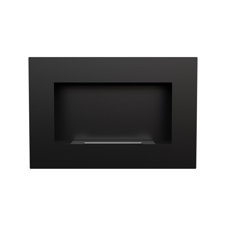 Kratki - Cheminée encastrée BIO 40x60 cm 2kW noir
