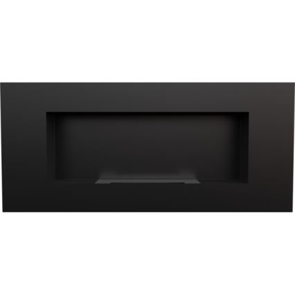 Kratki - Inbouw BIO-open haard 40x90 cm 2kW zwart